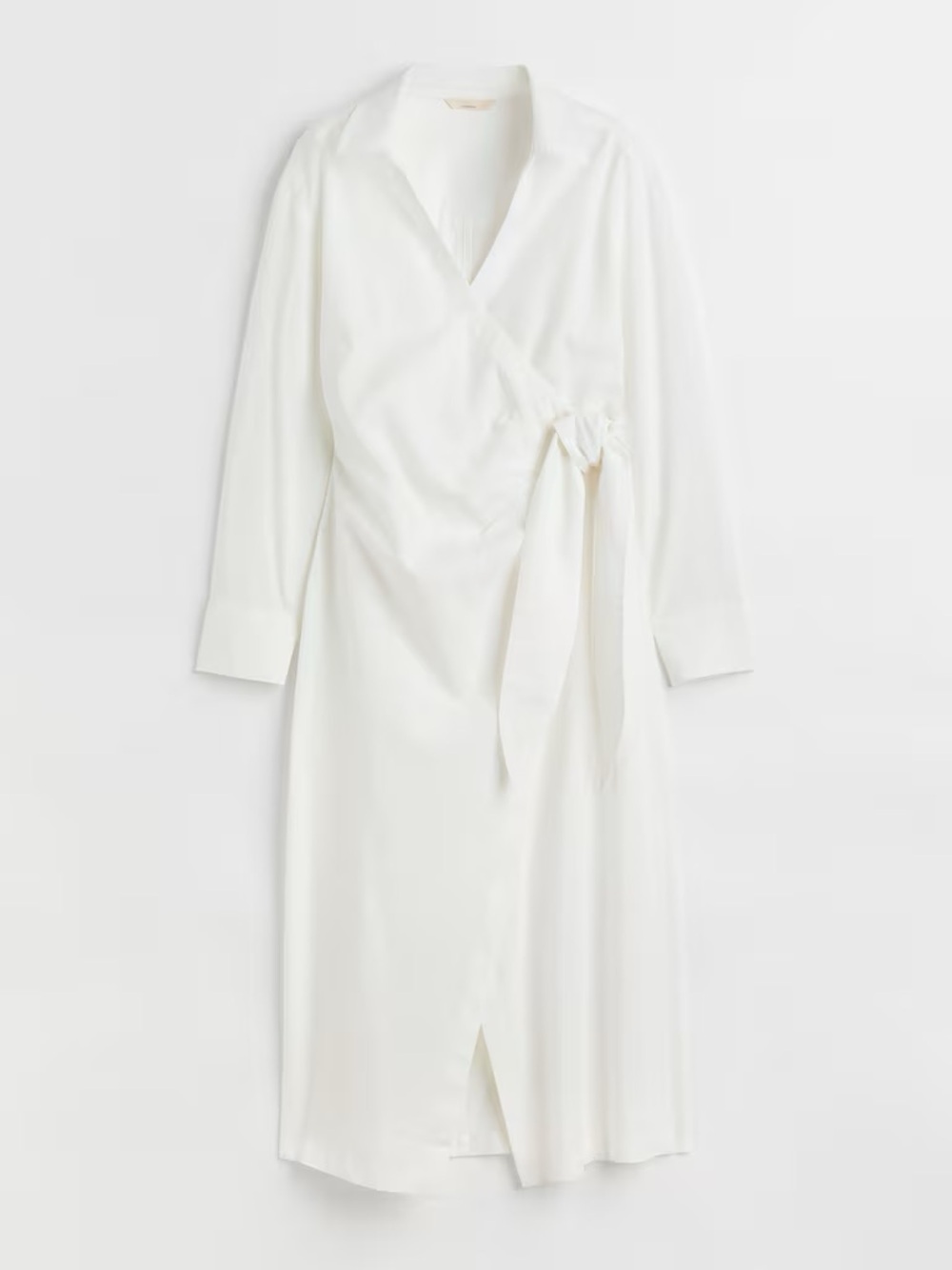 Maxi Wrap Shirt Dress